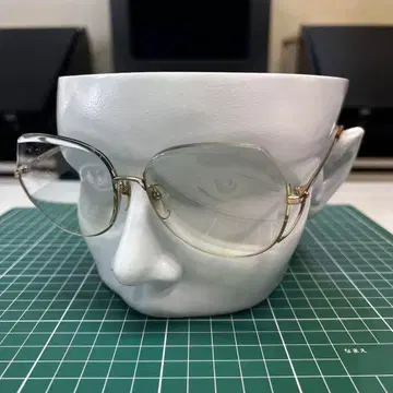 빈티지 HOYA NO.5266 무테 안경테 일본제