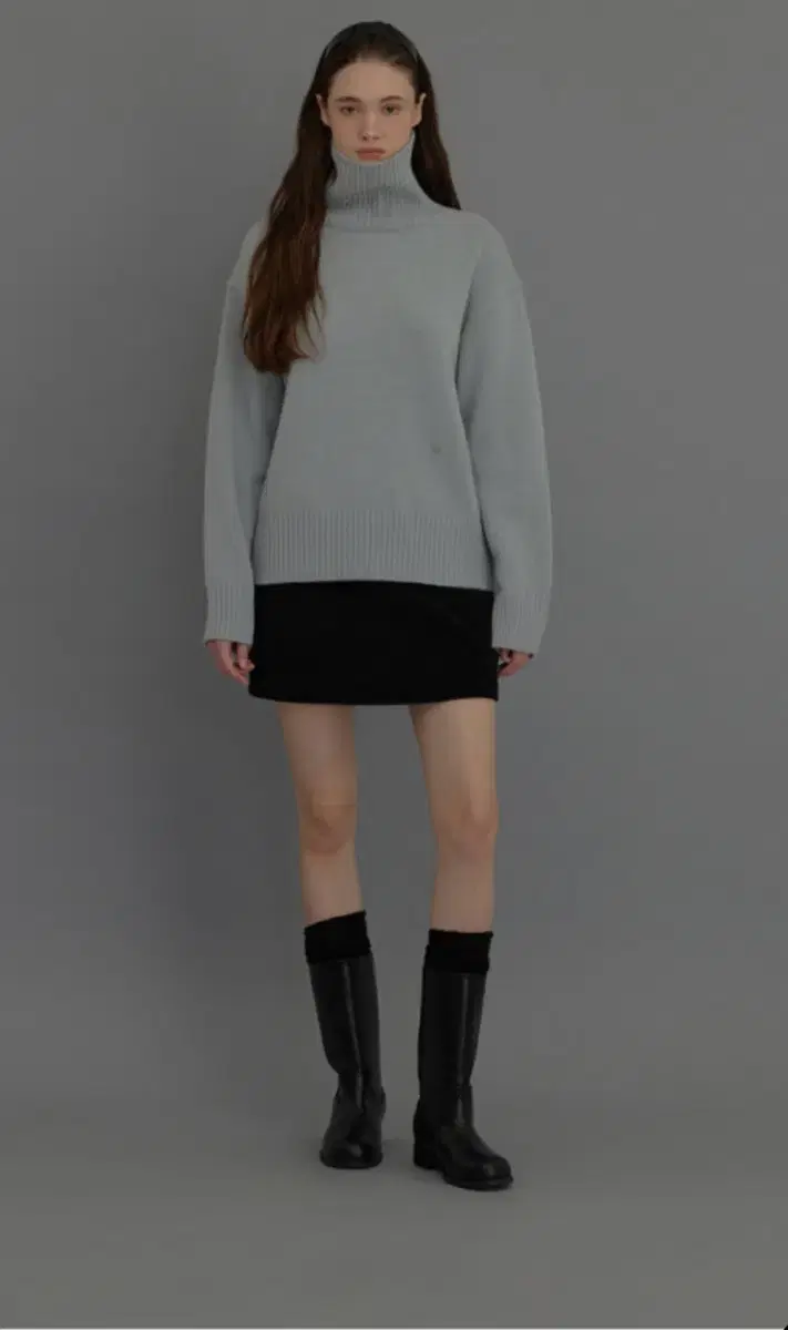 ods 터틀넥니트 CASHMERE TURTLENECK KNIT(베이지)