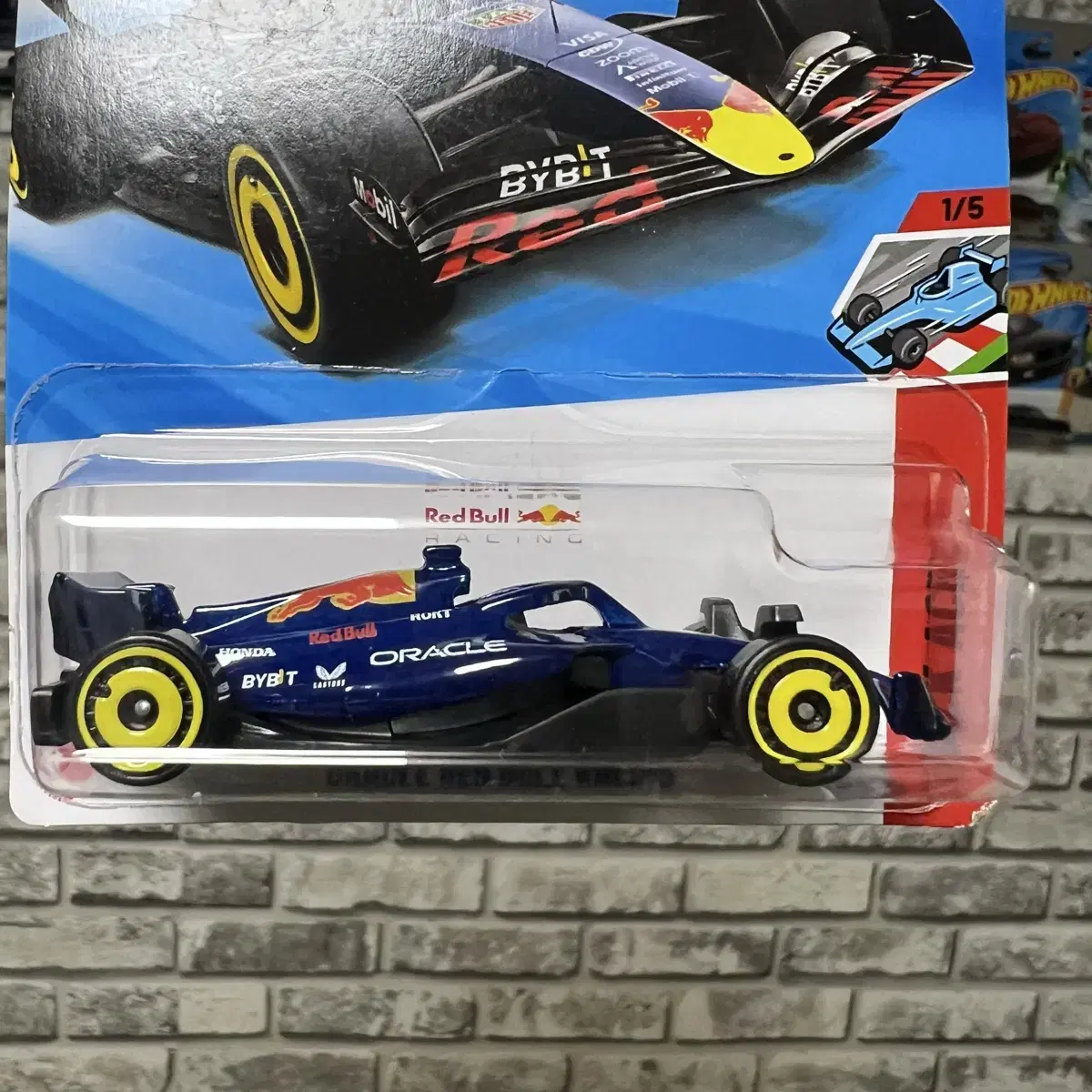 핫휠 포뮬러1 레드불  hotwheels formula1 red bull