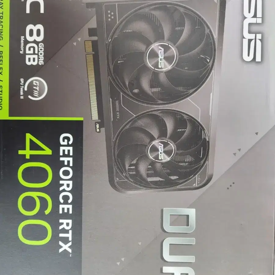 그래픽카드 ASUS RTX4060 미사용