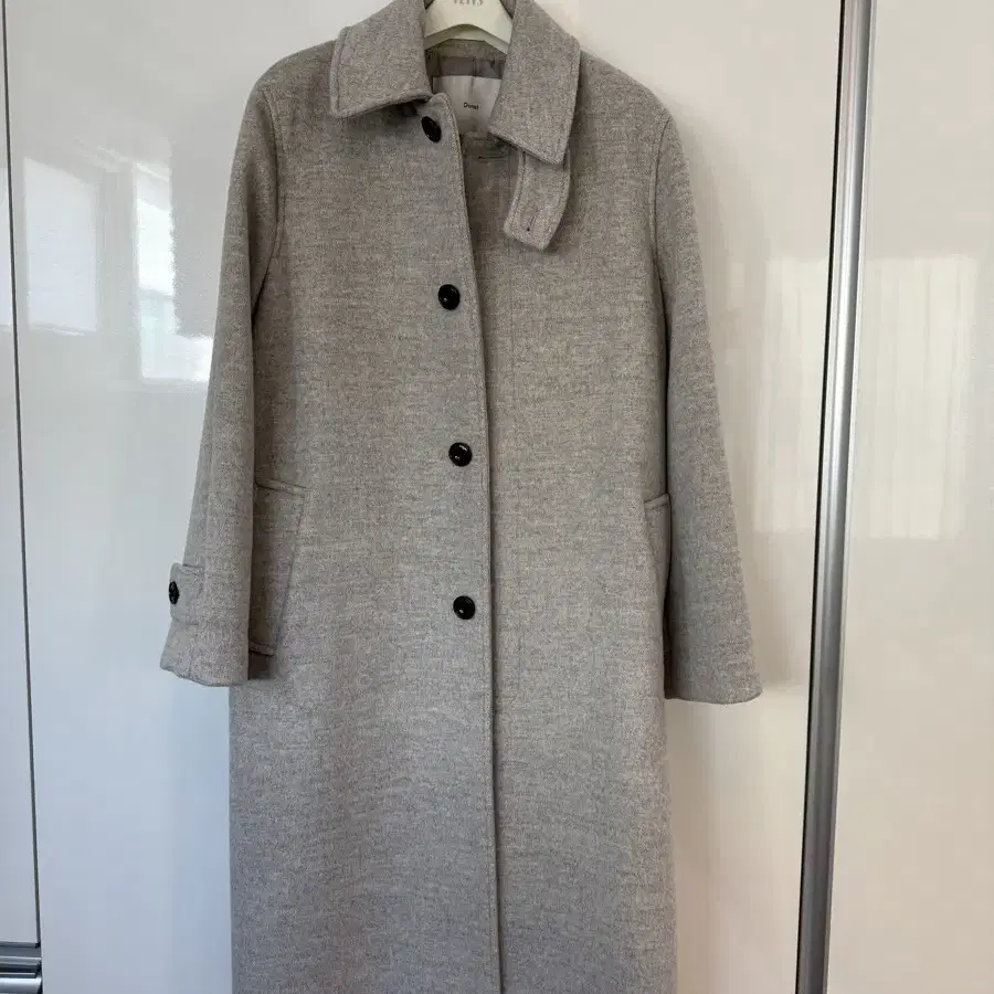 던스트 unisex belted wool mac coat 울 맥코트