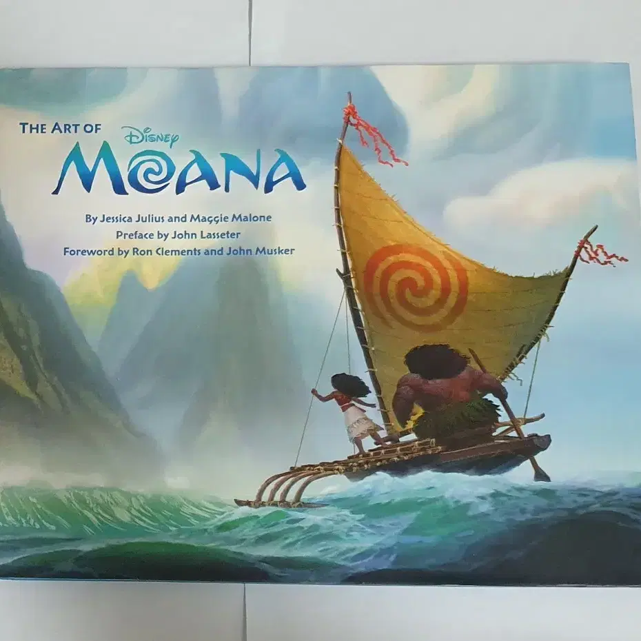 모아나 Moana 영화 아트북 디즈니/픽사 The Art of Moana