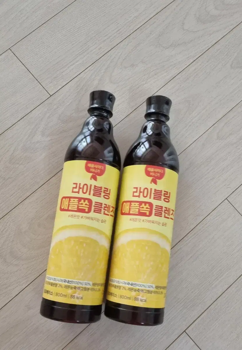 라이블링 애사비 애플쏙  클렌즈 대용량 레몬맛 800ml