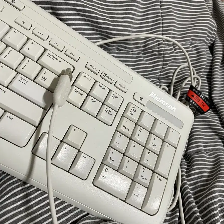 Microsoft Wired Keyboard 600 마이크로소프트 유선