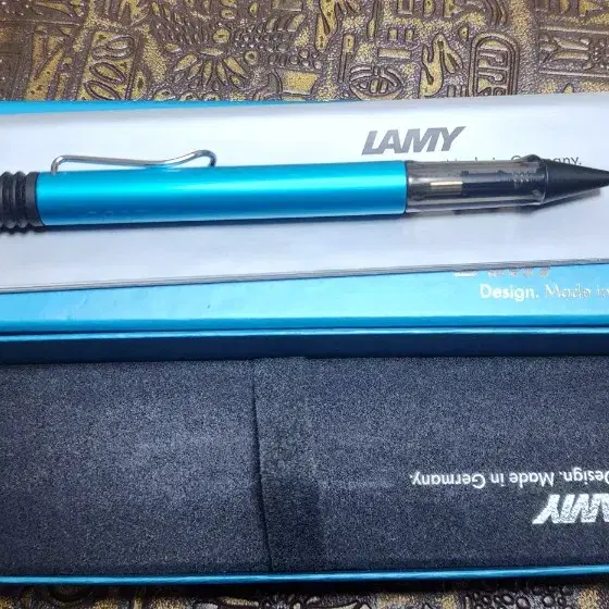 라미(LAMY)알스파 볼펜퍼시픽(상태 최상)