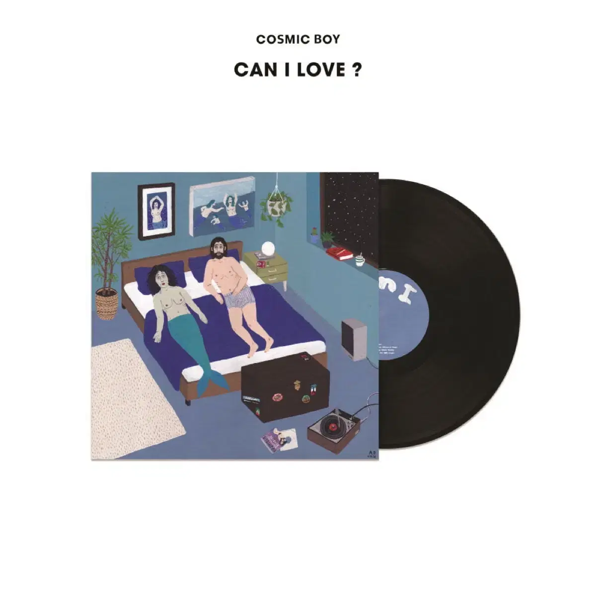 코스믹 보이(Cosmic Boy) - Can I love LP 미개봉