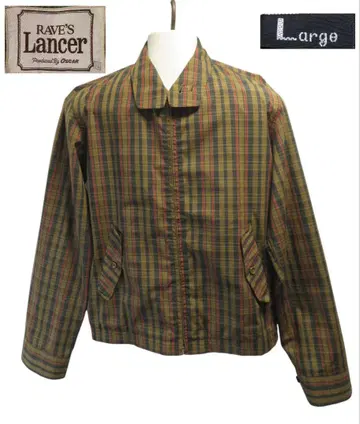 RAVE'S Lancer OSCAR 체크 스윙탑 드리즐러