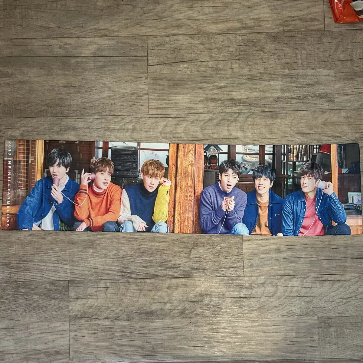 Infinite Begin Again fanmeeting slogan Spirit 6th Season postcard Bulk