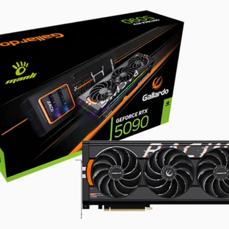 MANLI 지포스 RTX 5090 Gallardo OC D7 32GB