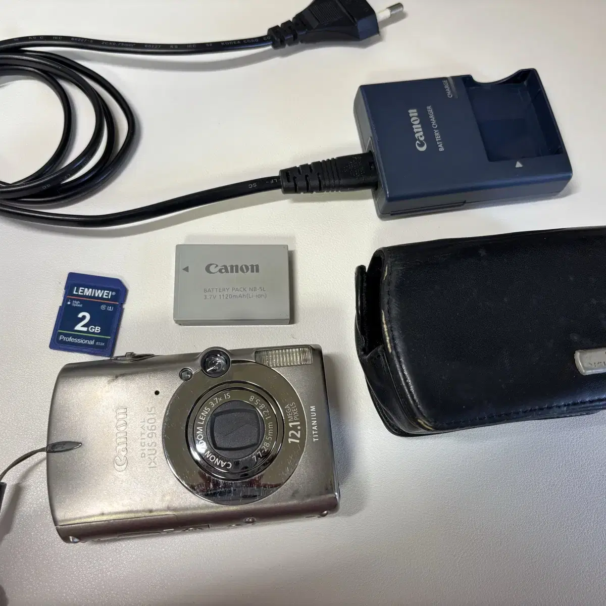 (하자 있음) 캐논 익서스 IXUS 960 IS 디지털 카메라 디카