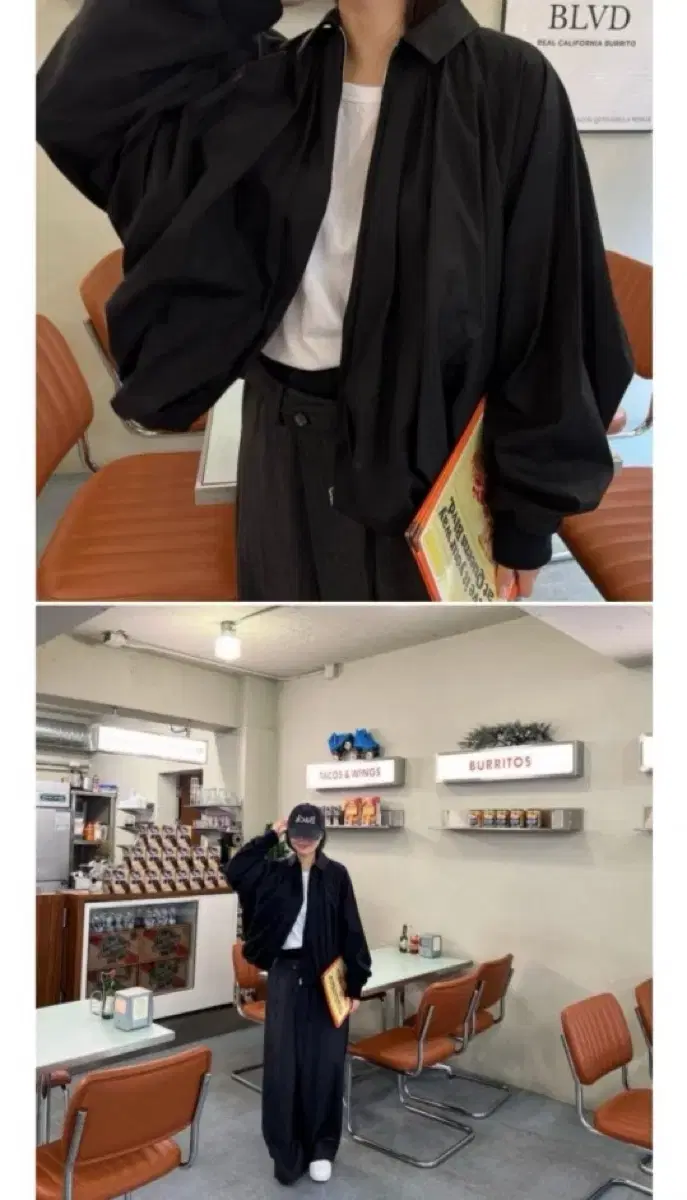 올라이츠 꼬모자켓