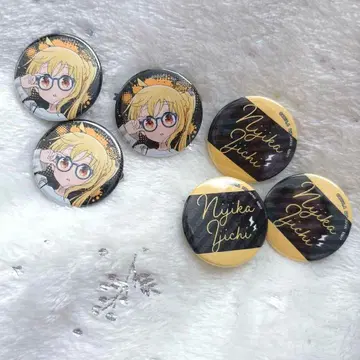 제일복권 보치자롯쿠 H상 캔뱃지 이지치 니가타 3세트 6개