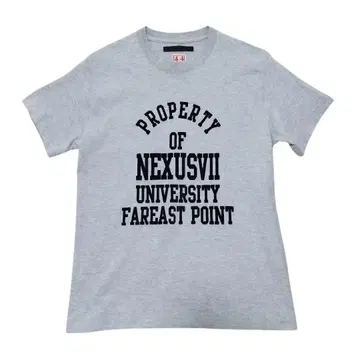 넥서스 세븐 양면 플로키 프린트 티셔츠 우라하라 Y2K 구제 의류 44