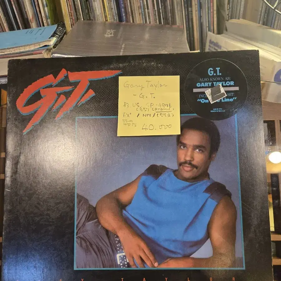 Gary Taylor - G.T.83.US.초반.promo.민트급lp