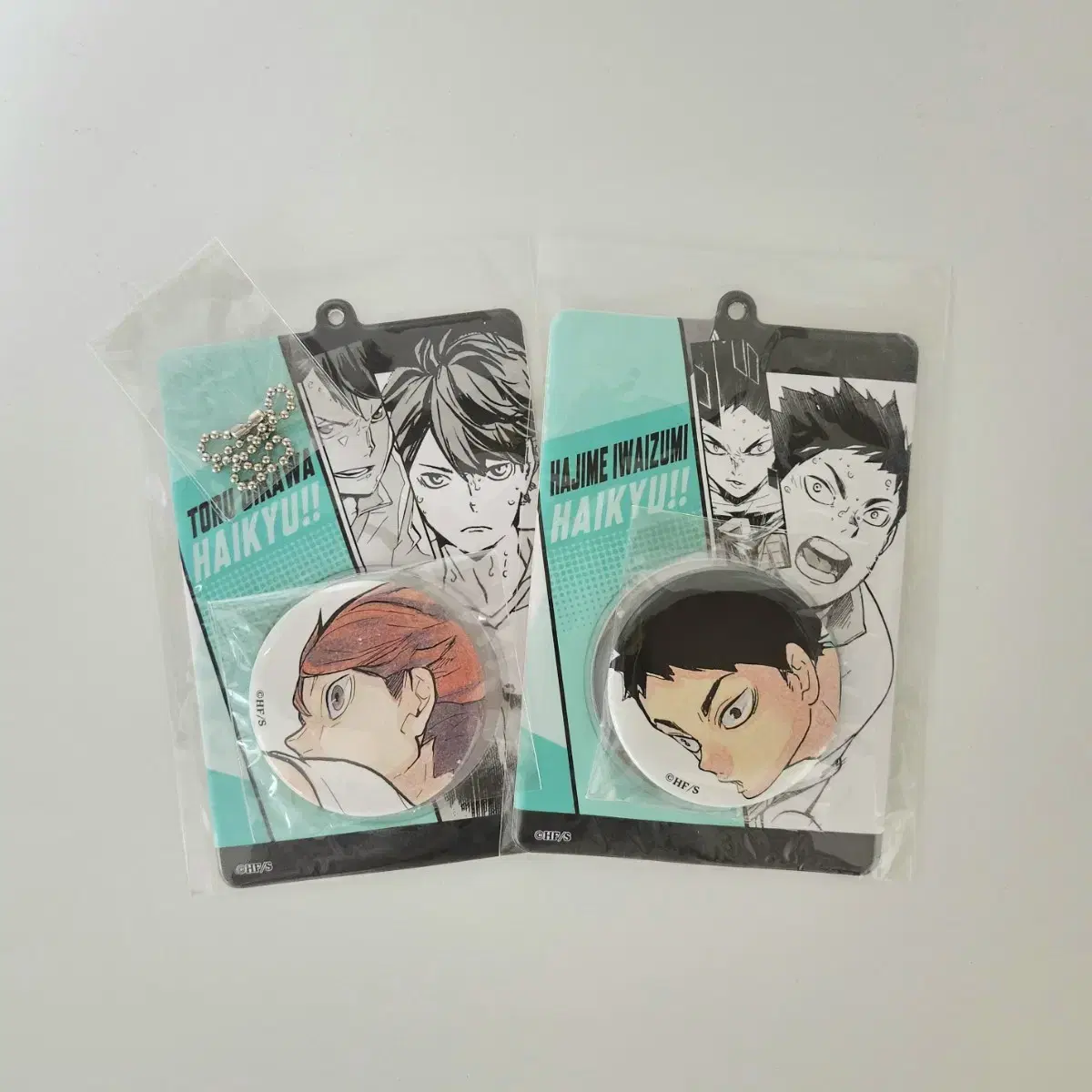 Haikyuu Badge & Special Holder Set Iwaizumi Oikawa Bulk