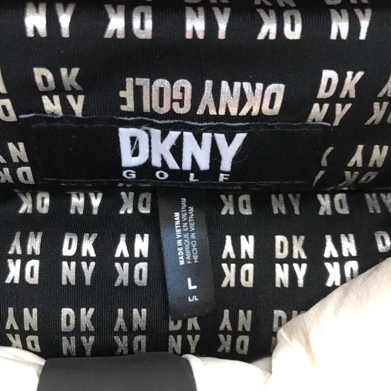 L DKNY GOLF 거위털 구스다운 슬림패딩