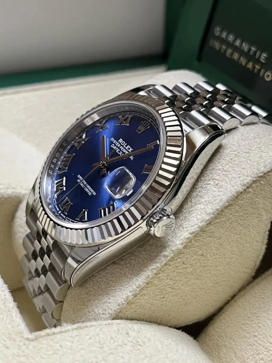 Rolex DEEZERST 41mm blue dial