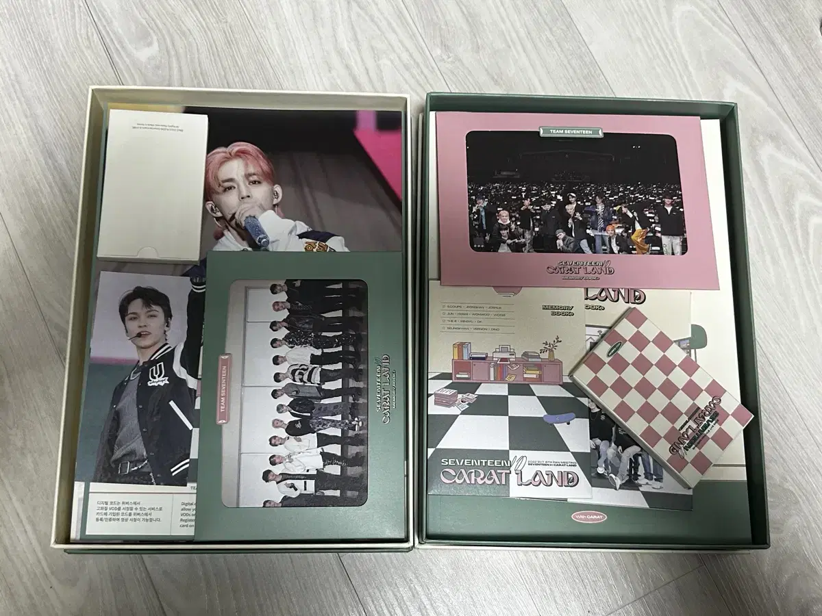 세븐틴 2022 캐럿랜드 DVD 디지털코드 양도합니다