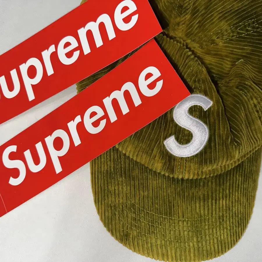 Supreme 슈프림 Supreme Corduroy S Logo 6-Pa