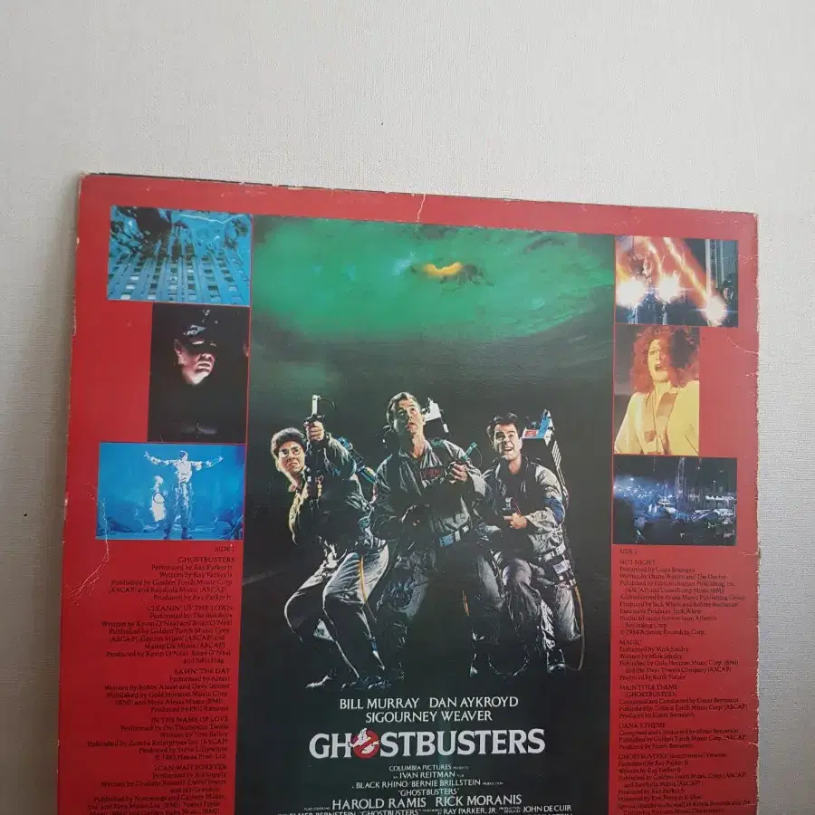 OST 영화음악lp Ghostbusters 팝엘피 바이닐vinyl Pop