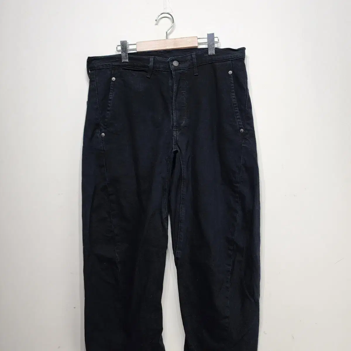 리바이스 LEVIS 엔지니어드진  J570 데님라인팬츠바지 블랙 34