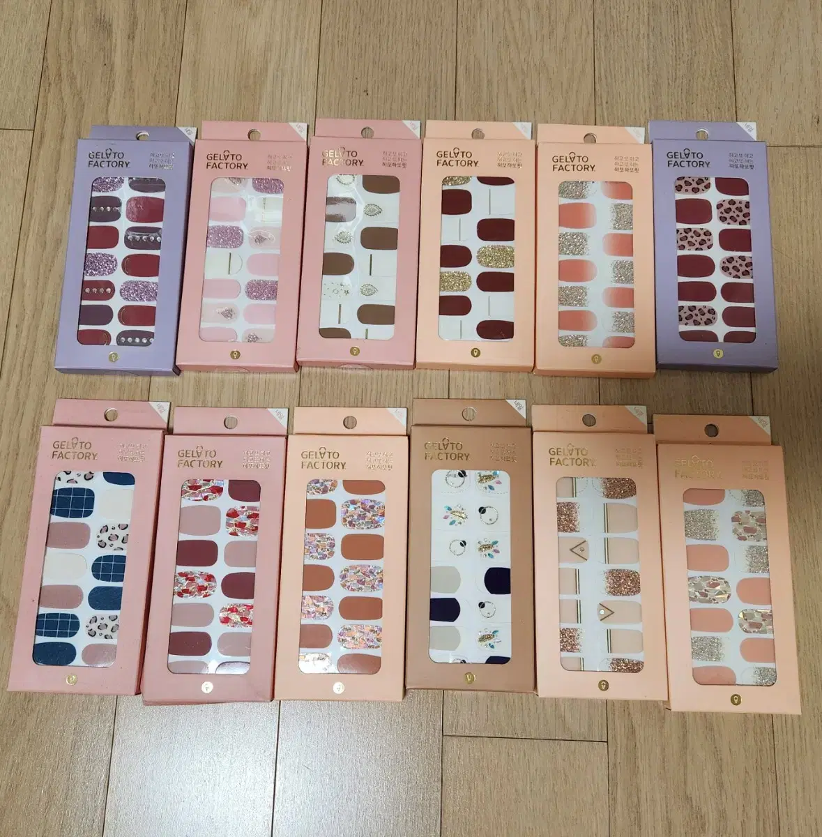 젤라또팩토리 네일 스티커