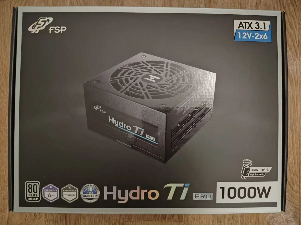 FSP HYDRO Ti PRO 1000W Titanium ATX3.1