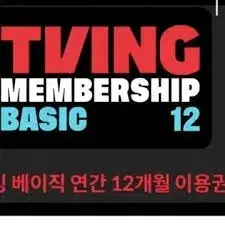 Tiving 티빙 베이직 12개월 이용권