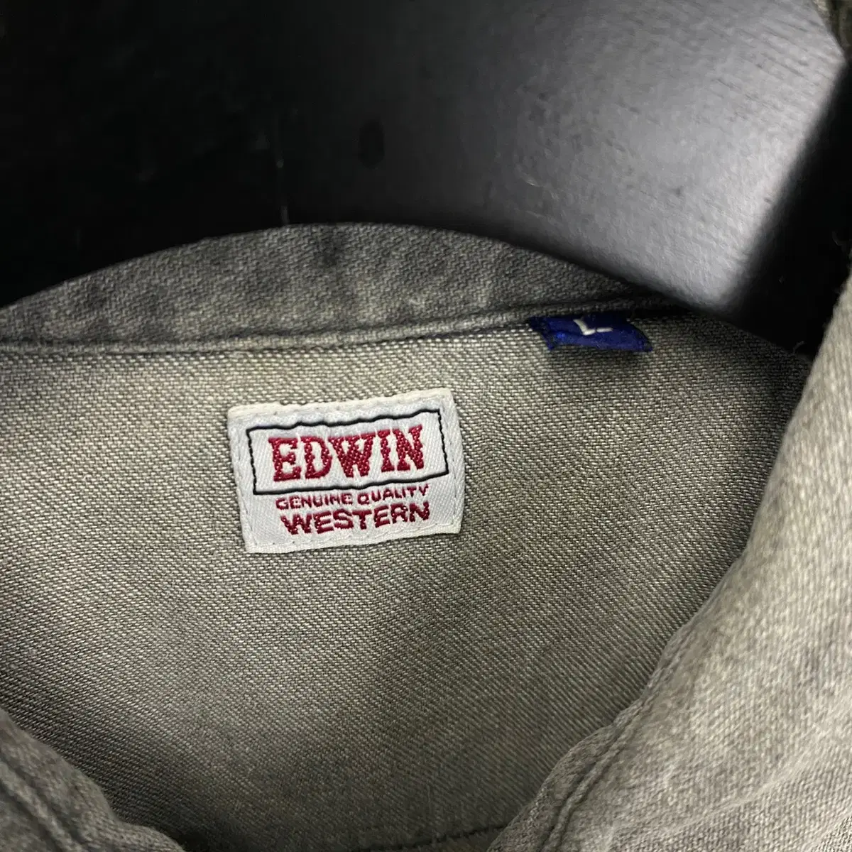 빈티지 EDWIN 웨스턴 셔츠