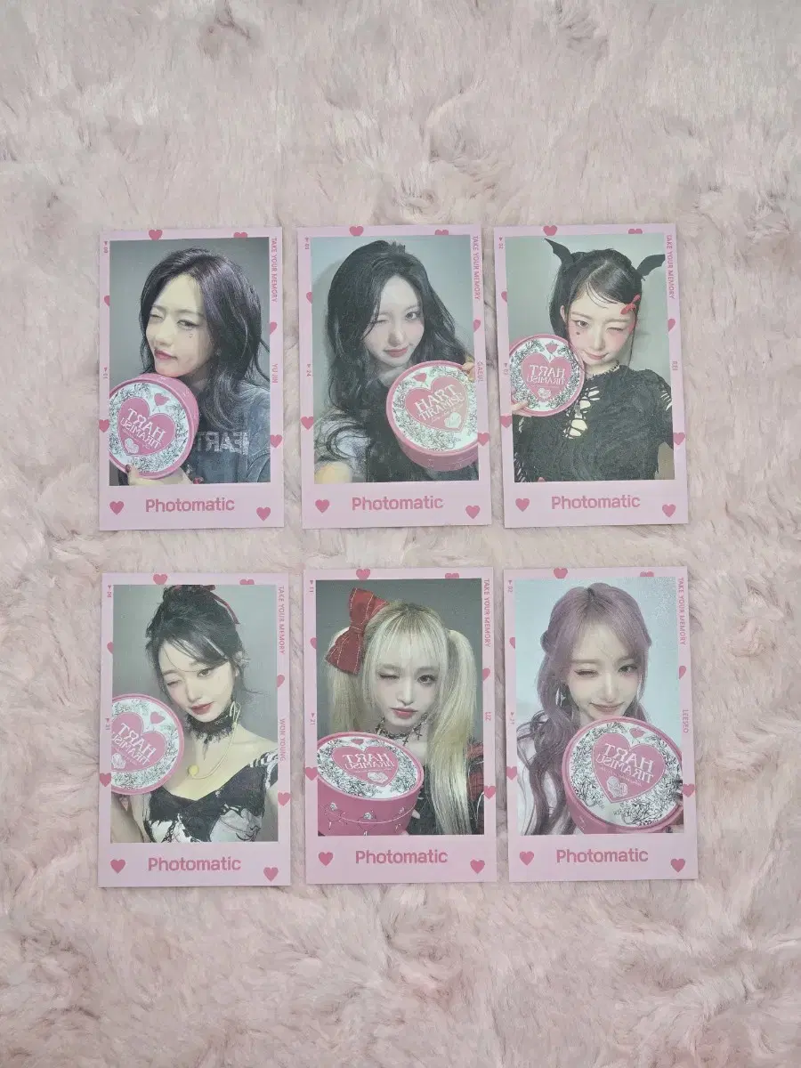 (2+1) 아이브비공굿 포토매틱 하트 세트