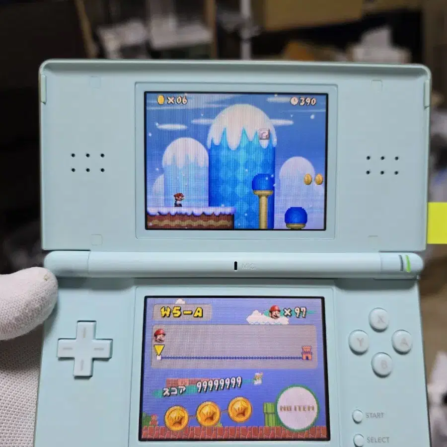 B+급 닌텐도 DS Lite DSL 아이스블루