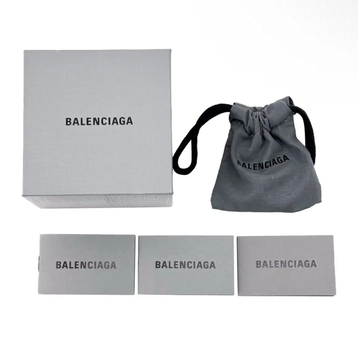 [54호] Balenciaga 발렌시아가 BB 비비 시그넷 링 반지 실버