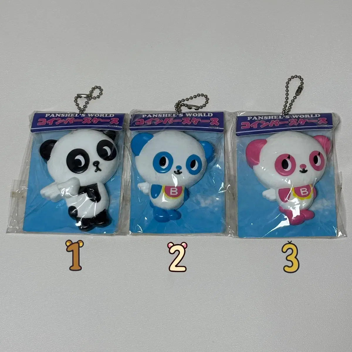 Classic Sanrio San-X Panpels Panshel Panda Angel Panda Angel Panda Coin  Case Keyring #판쉘,#산엑스,#산리오,#엔젤판다,#천사판다 on Bunjang Global Site.