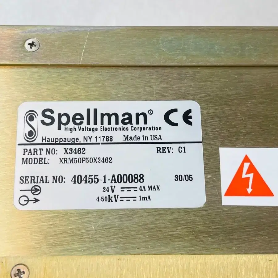 Spellman X-RAY GENERATORS