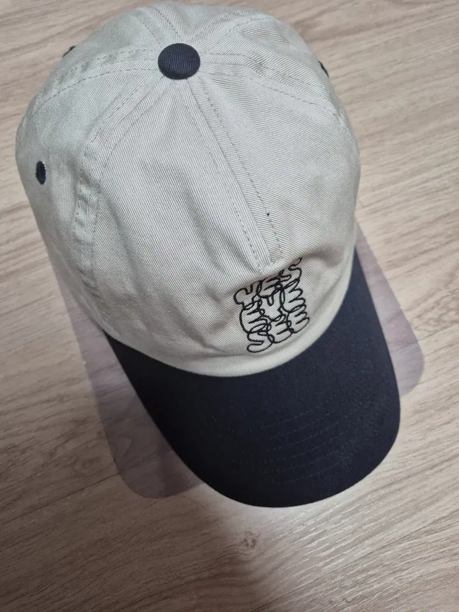 예스아이씨  Y.E.S Logo Cap Navy/Grey