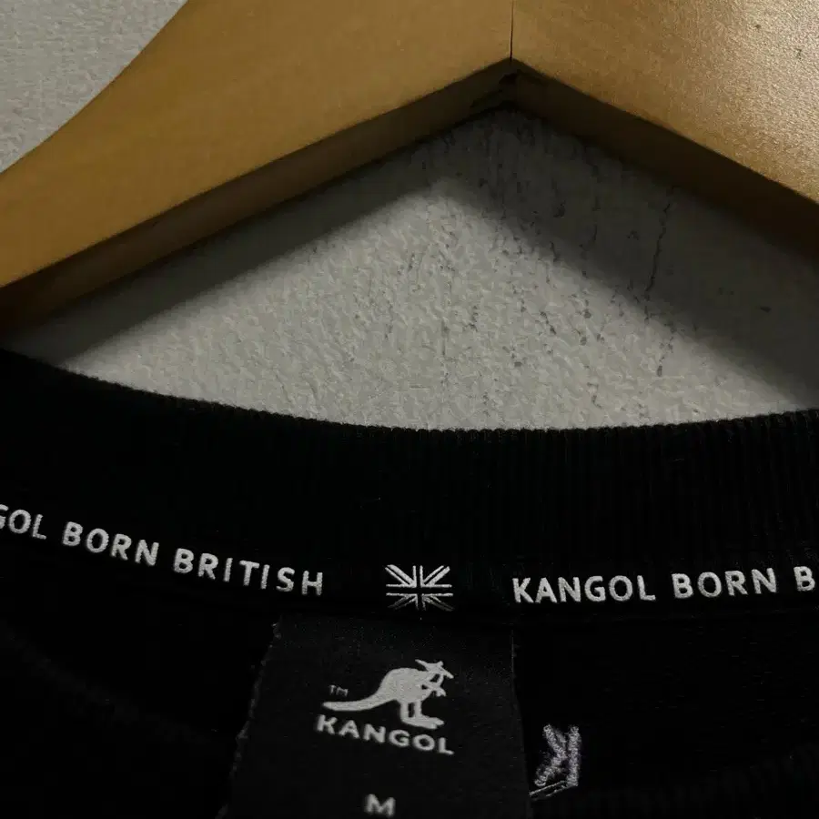 95-100 KANGOL 캉골 빅로고 루즈핏 스웻 맨투맨 정품