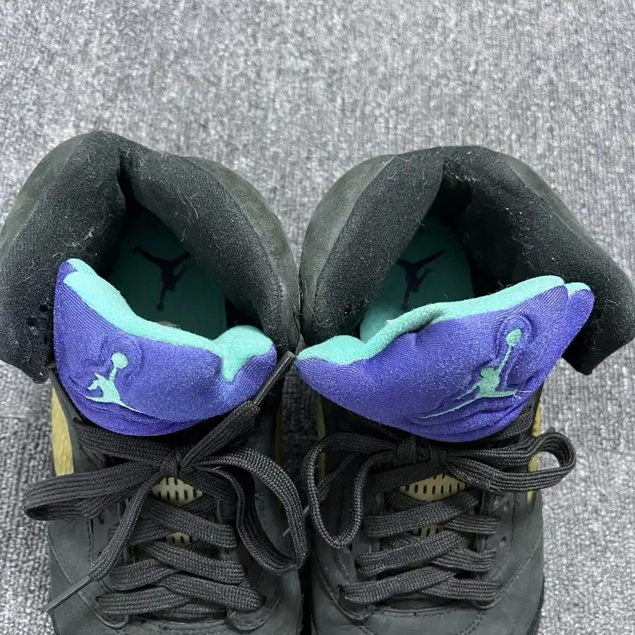 Nike jordan 5 retro black grape 조던5 검포도