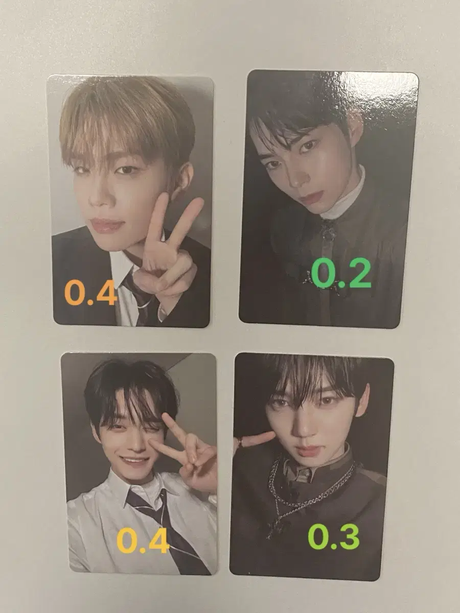 ZB1 kim taerae sung hanbin han yujin kim jiwoong Photocard