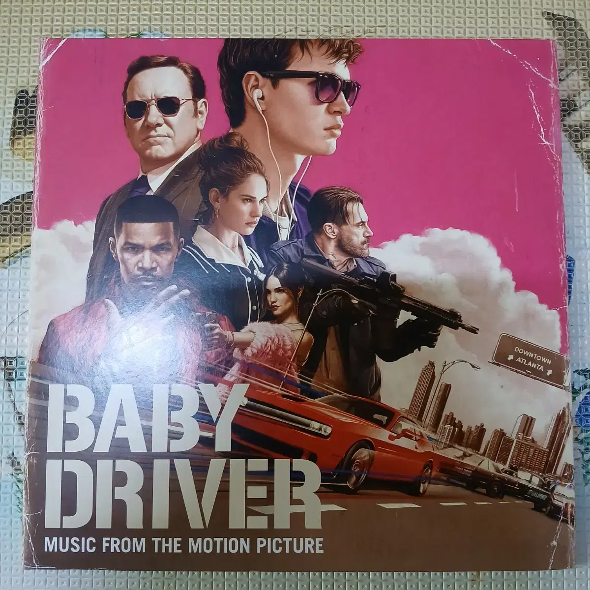 Lp중고 BABY DRIVER 2LP 음반 판매합니다.