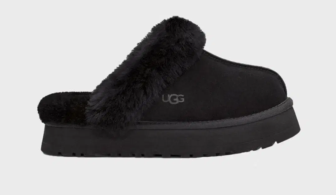 UGG 디스케트 슬리퍼 블랙 US8(250mm)