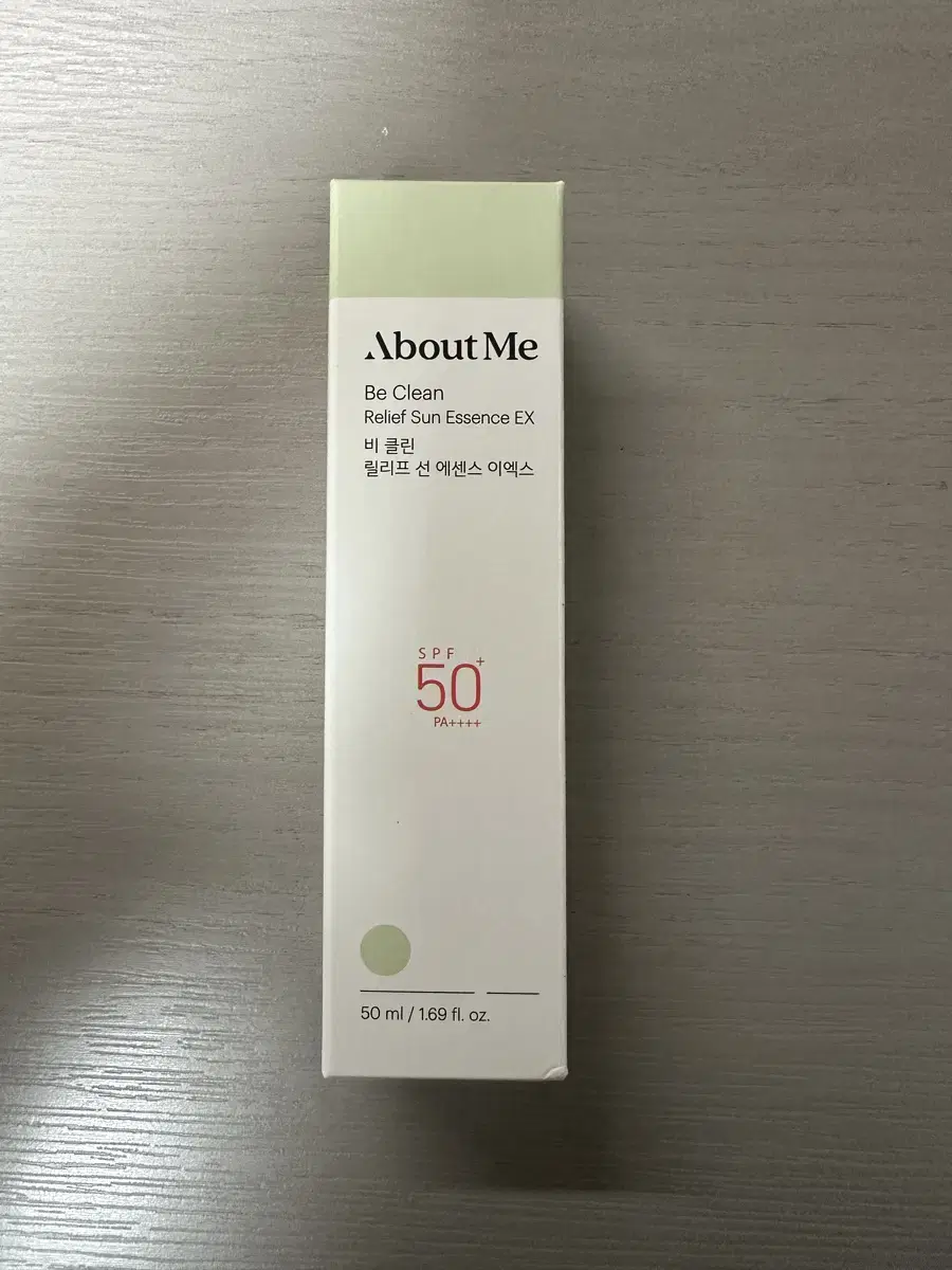 (새상품) 어바웃미 비 클린 릴리프 선 에센스 EX 50ml