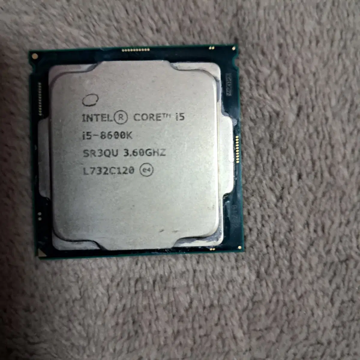 cpu i5 8600k