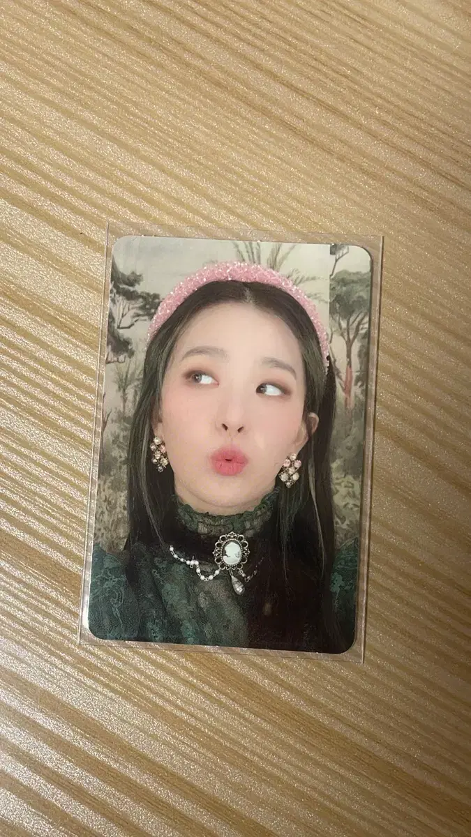 Psycho Finale seulgi Album Photocard WTS