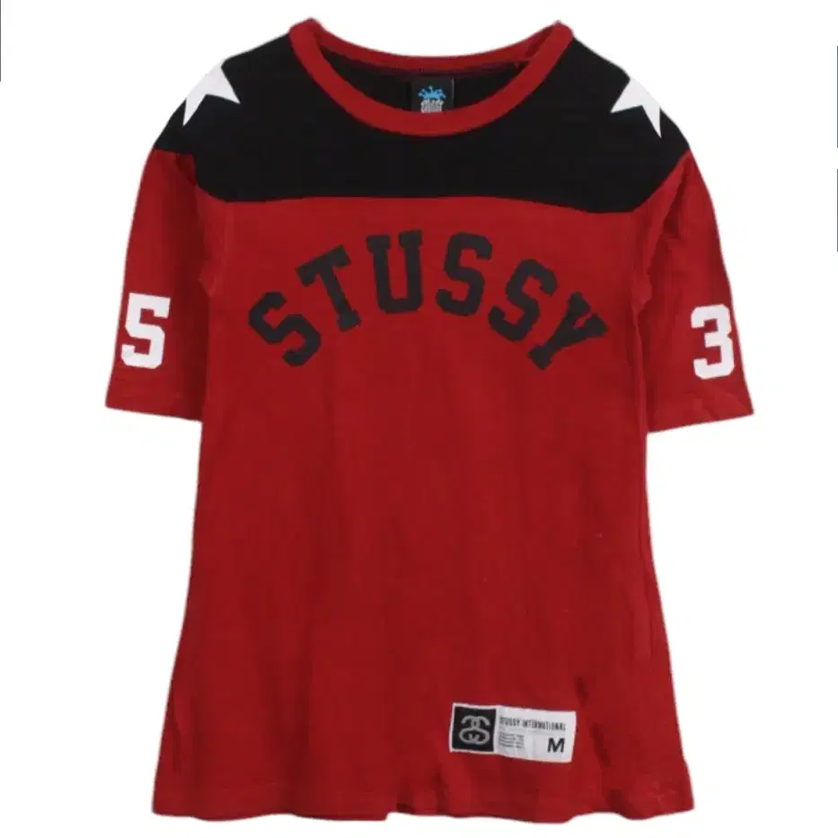 스투시 STUSSY color block tee