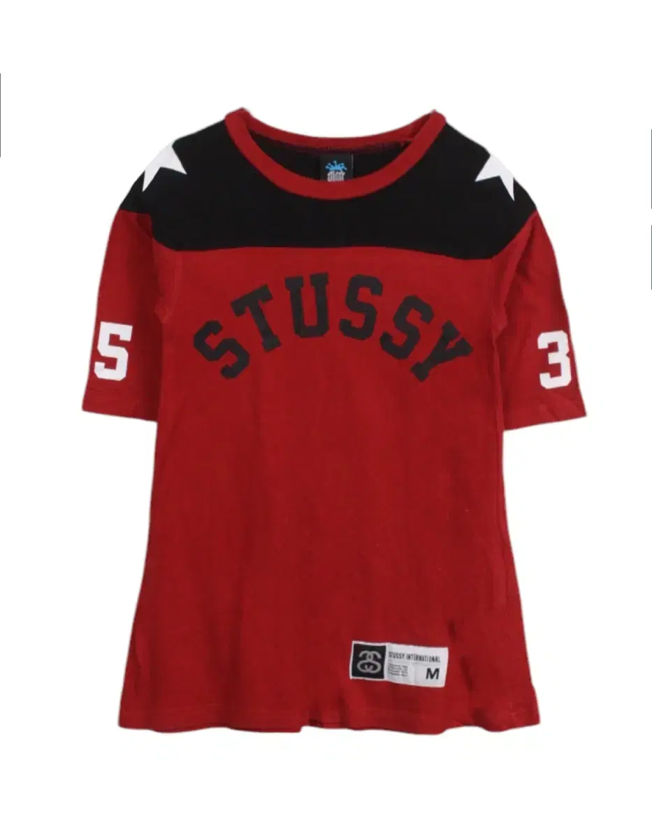 스투시 STUSSY color block tee