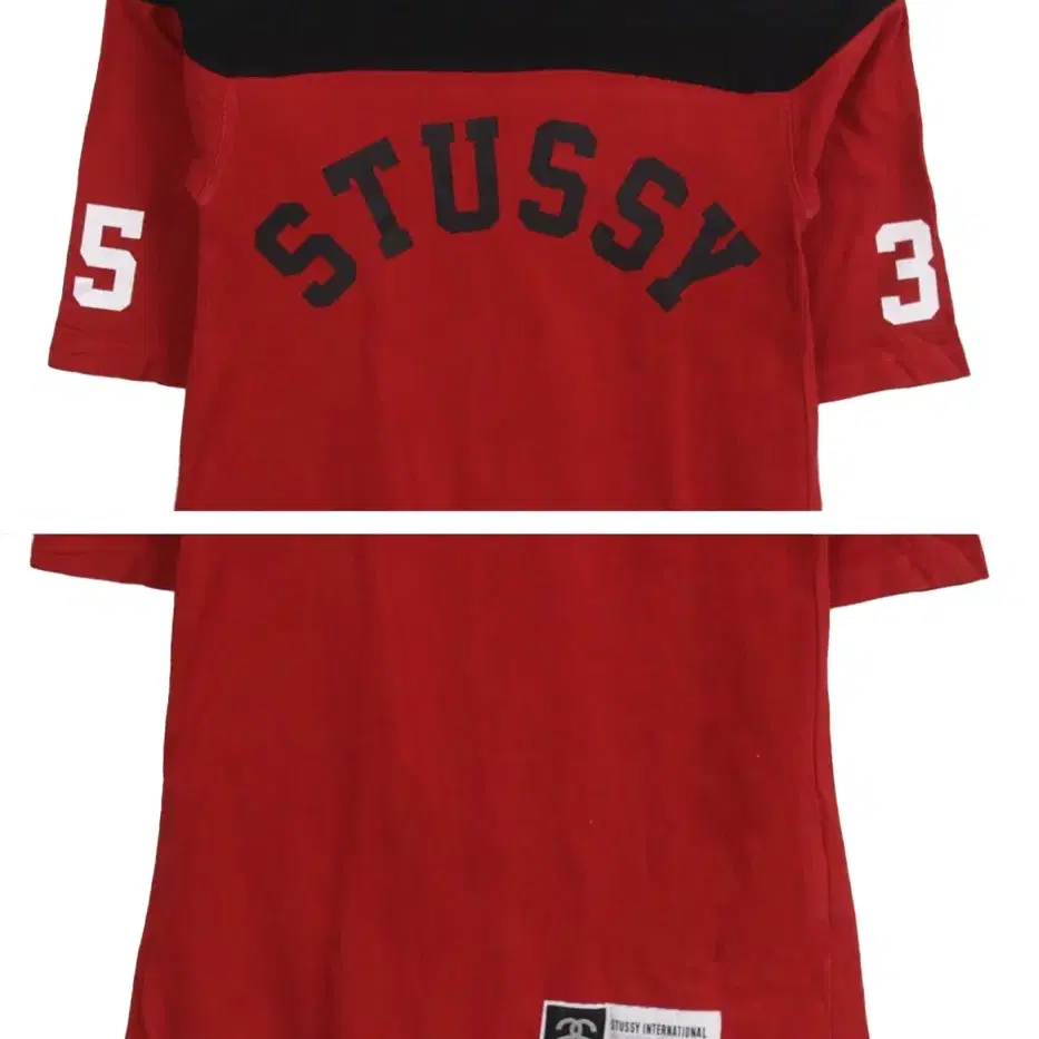 스투시 STUSSY color block tee