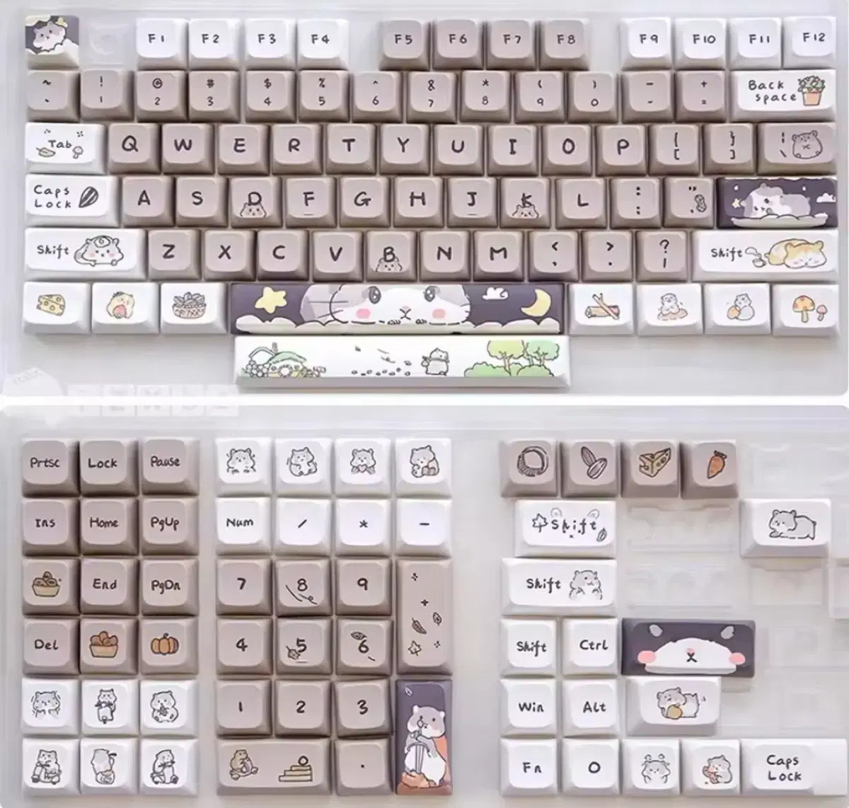 햄스터 체리 키캡