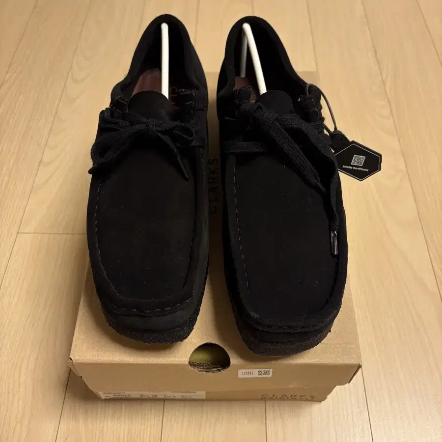 Clarks Wallabee Black Suede 클락스 왈라비/7.5