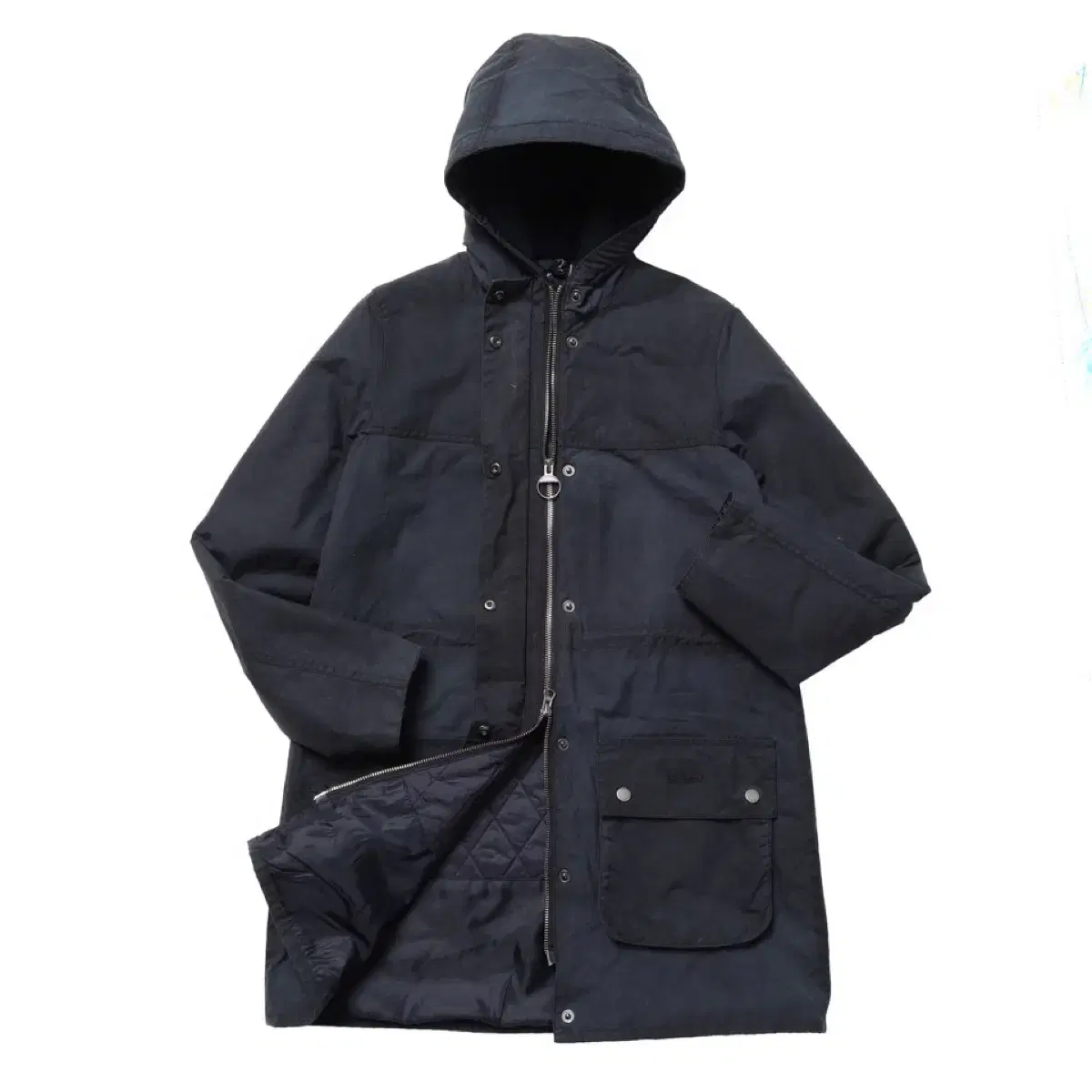 바버 Waxed Winter Durham Jacket