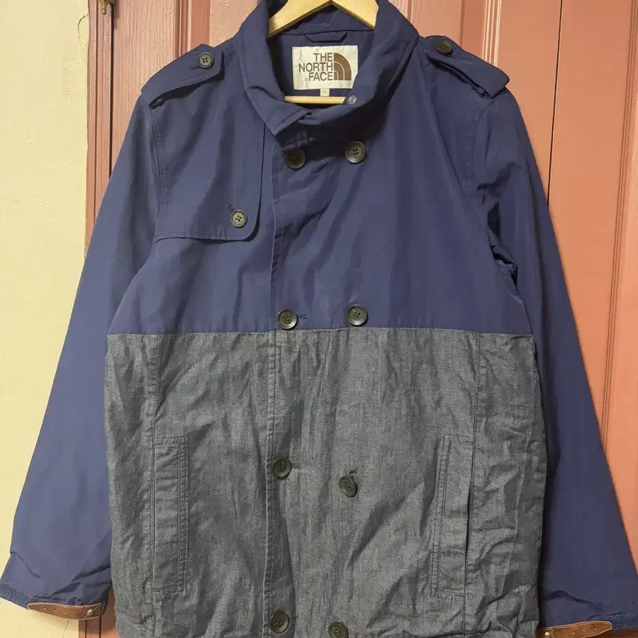 northface trench short coat 105 size